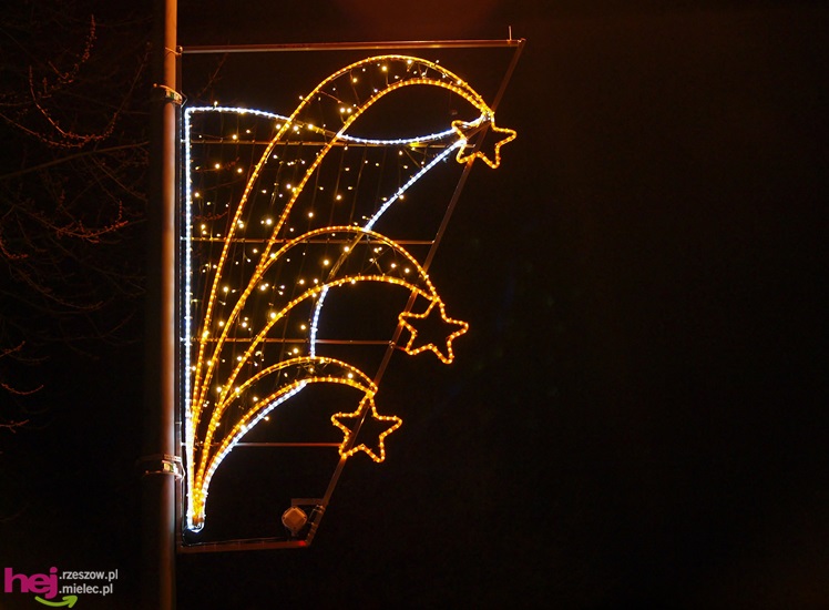 Świąteczny Mielec, czyli miasto w iluminacjach