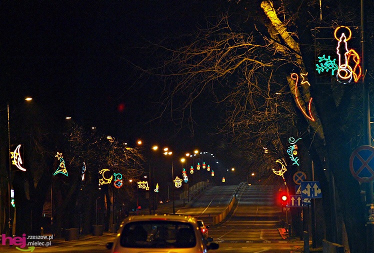 Świąteczny Mielec, czyli miasto w iluminacjach