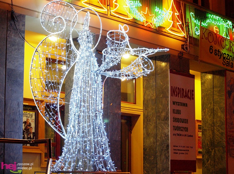 Świąteczny Mielec, czyli miasto w iluminacjach