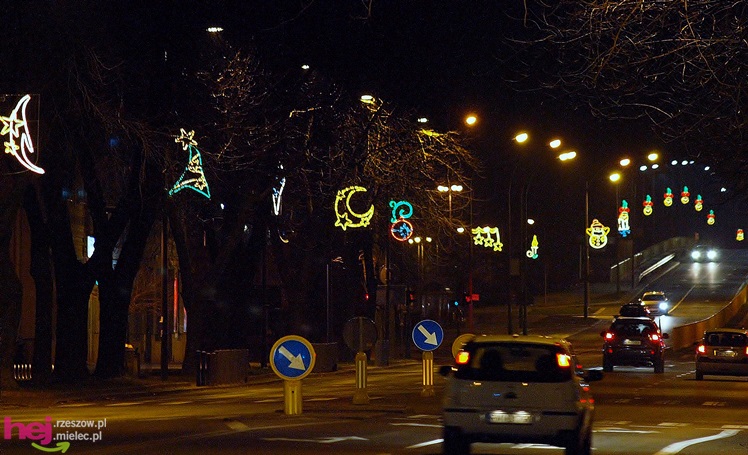 Świąteczny Mielec, czyli miasto w iluminacjach