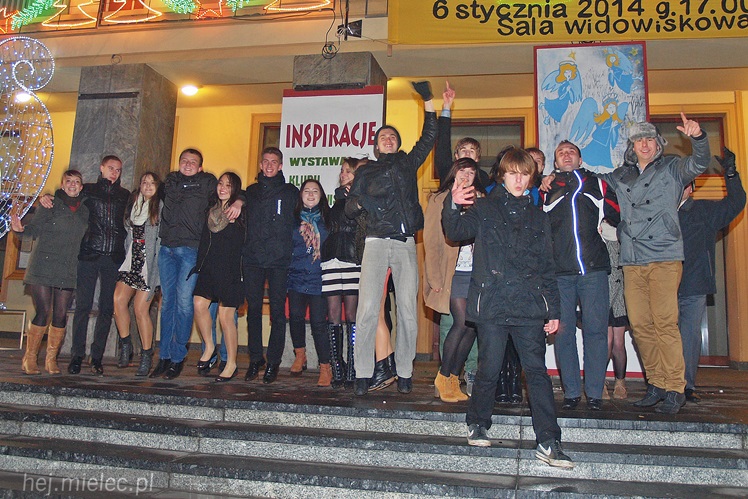 Radosne powitanie Nowego 2014 Roku na Placu Armii Krajowej