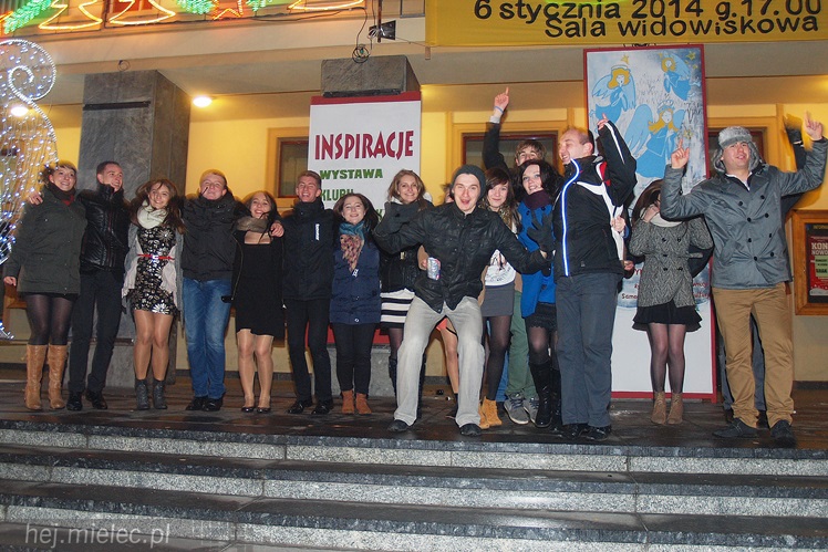 Radosne powitanie Nowego 2014 Roku na Placu Armii Krajowej