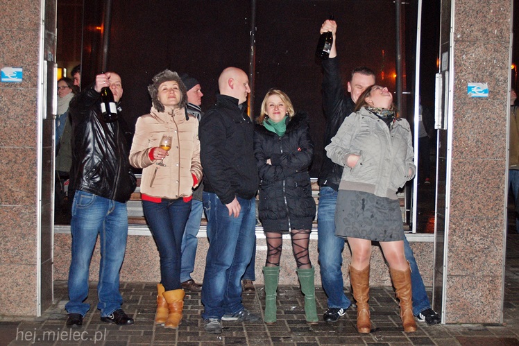Radosne powitanie Nowego 2014 Roku na Placu Armii Krajowej