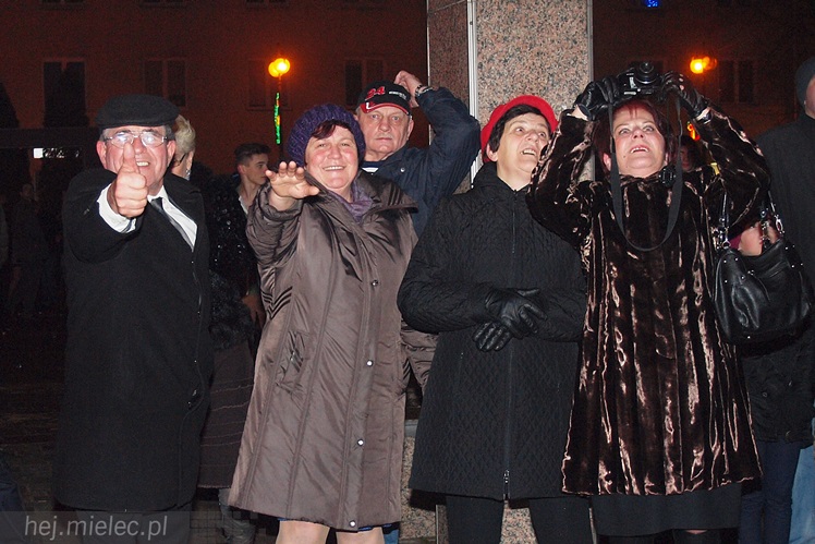 Radosne powitanie Nowego 2014 Roku na Placu Armii Krajowej