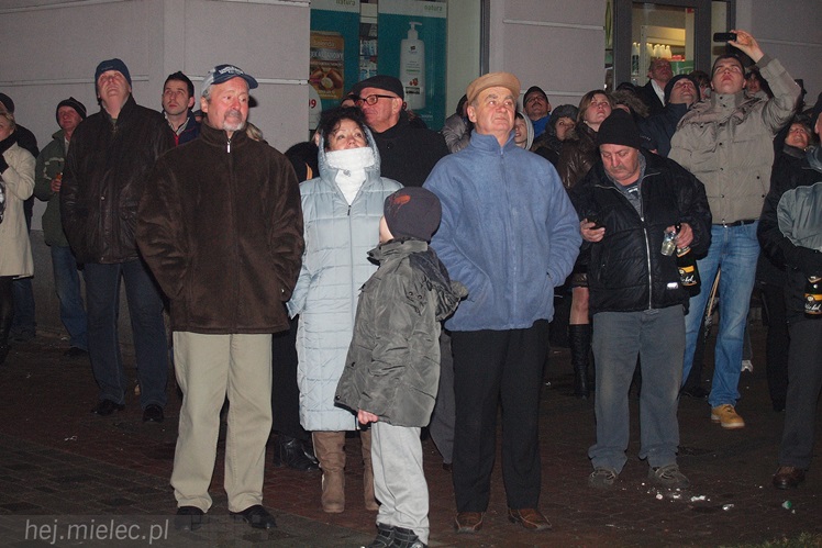 Radosne powitanie Nowego 2014 Roku na Placu Armii Krajowej