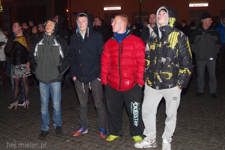 Radosne powitanie Nowego 2014 Roku na Placu Armii Krajowej