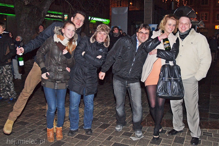 Radosne powitanie Nowego 2014 Roku na Placu Armii Krajowej