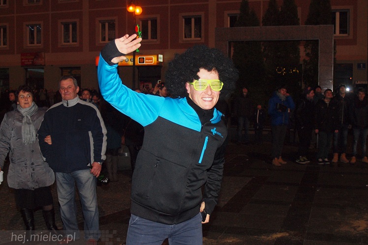 Radosne powitanie Nowego 2014 Roku na Placu Armii Krajowej