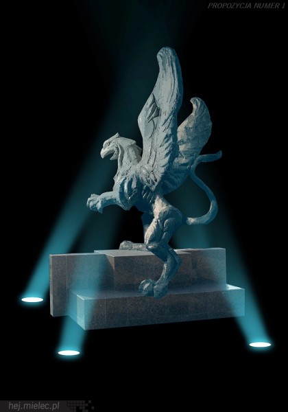 Wskażmy jak będzie wyglądał GRYF na mieleckim Rynku!