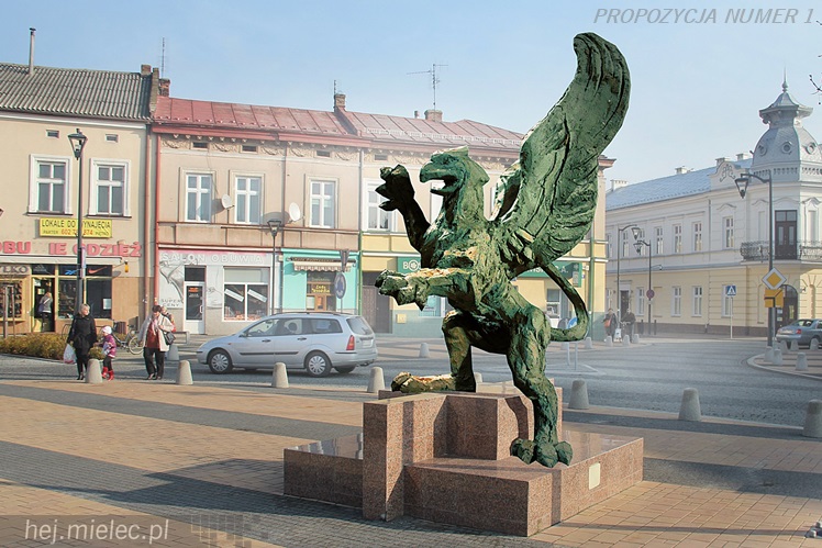 Wskażmy jak będzie wyglądał GRYF na mieleckim Rynku!