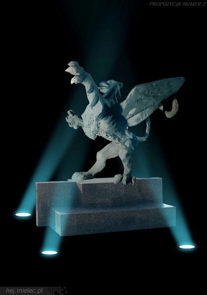 Wskażmy jak będzie wyglądał GRYF na mieleckim Rynku!