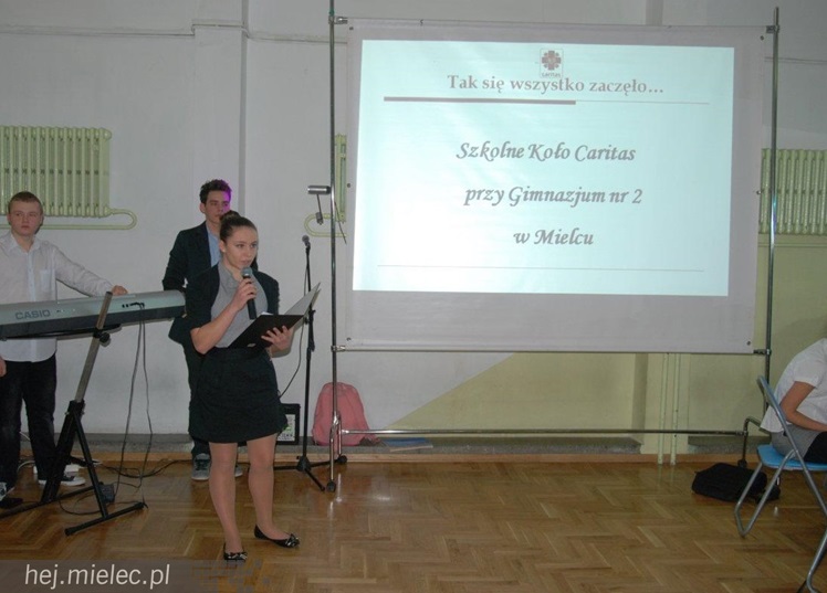 Szkolne Koło Caritas przy Gimnazjum Nr 2 oficjalnie powołane do życia
