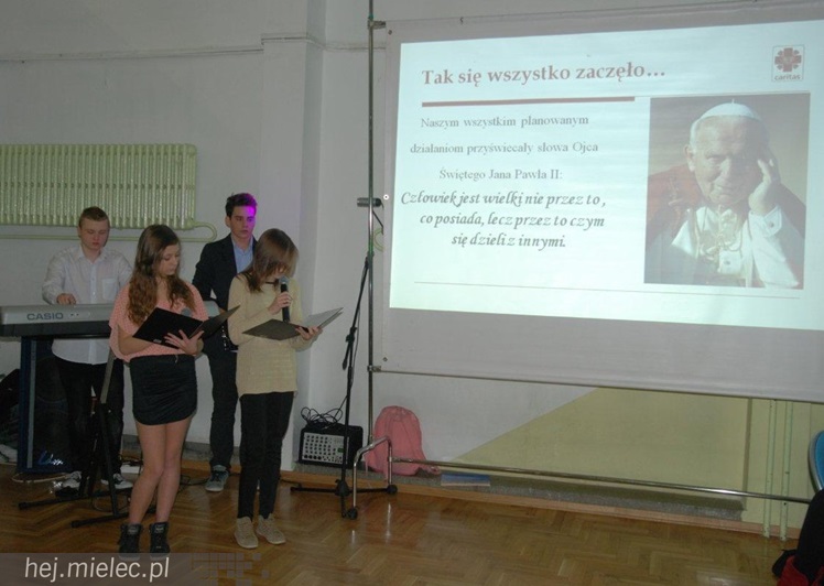 Szkolne Koło Caritas przy Gimnazjum Nr 2 oficjalnie powołane do życia