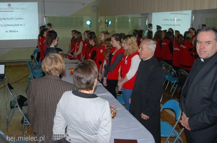 Szkolne Koło Caritas przy Gimnazjum Nr 2 oficjalnie powołane do życia