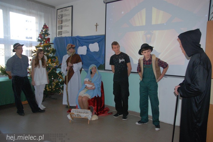 Jasełka w Zespole Szkół Budowlanych