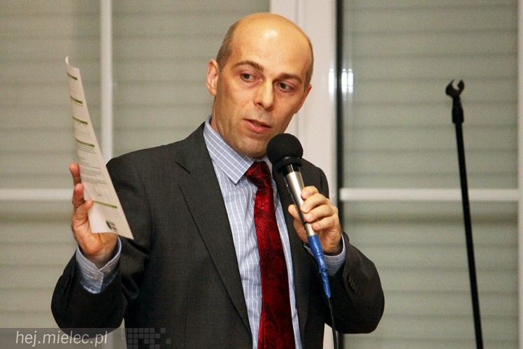 Gowin w Mielcu opowiadał o lepszej Polsce. Przyszło około 200 osób