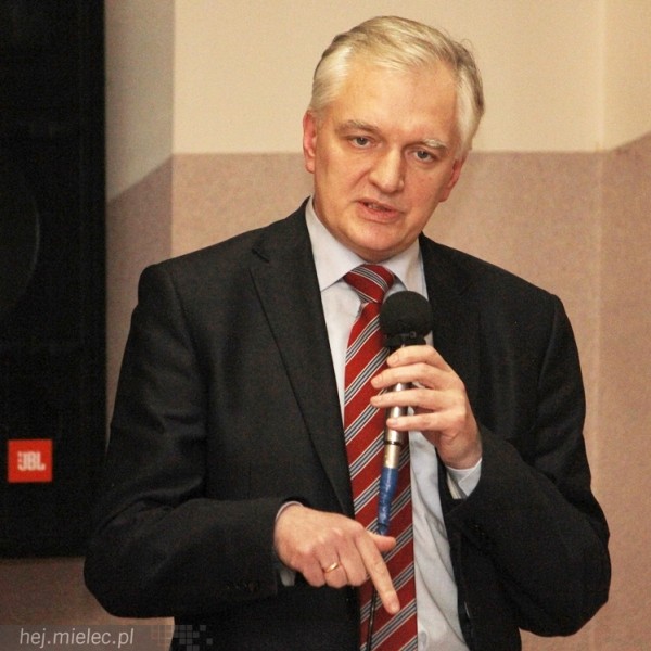 Gowin w Mielcu opowiadał o lepszej Polsce. Przyszło około 200 osób