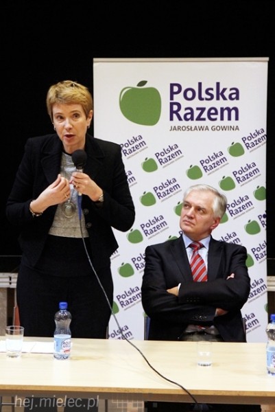Gowin w Mielcu opowiadał o lepszej Polsce. Przyszło około 200 osób