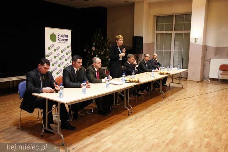 Gowin w Mielcu opowiadał o lepszej Polsce. Przyszło około 200 osób