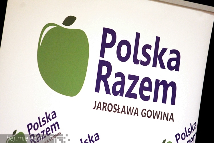 Gowin w Mielcu opowiadał o lepszej Polsce. Przyszło około 200 osób