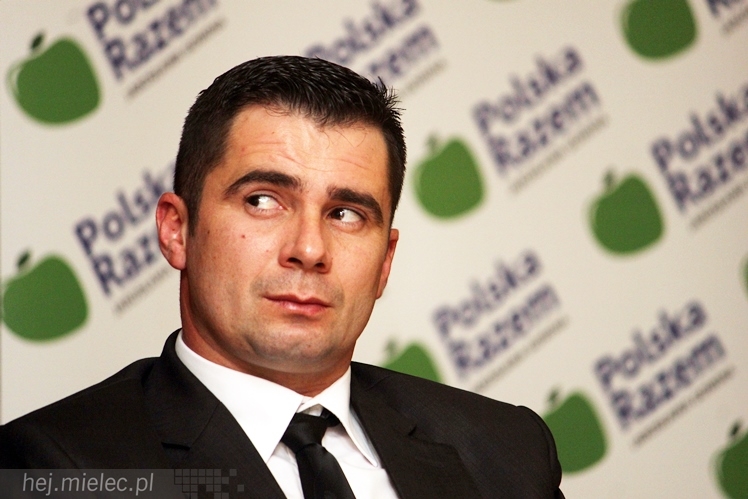 Gowin w Mielcu opowiadał o lepszej Polsce. Przyszło około 200 osób