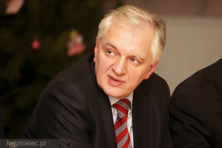 Gowin w Mielcu opowiadał o lepszej Polsce. Przyszło około 200 osób