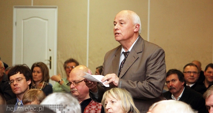 Gowin w Mielcu opowiadał o lepszej Polsce. Przyszło około 200 osób