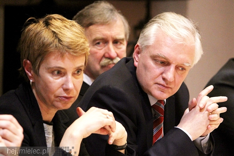 Gowin w Mielcu opowiadał o lepszej Polsce. Przyszło około 200 osób