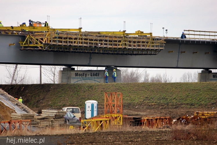 Trwa budowa mostów na Wiśle, Brniu i Wisłoce - stan robót na styczeń 2014