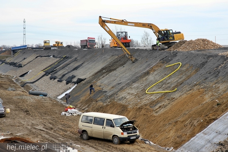 Trwa budowa mostów na Wiśle, Brniu i Wisłoce - stan robót na styczeń 2014