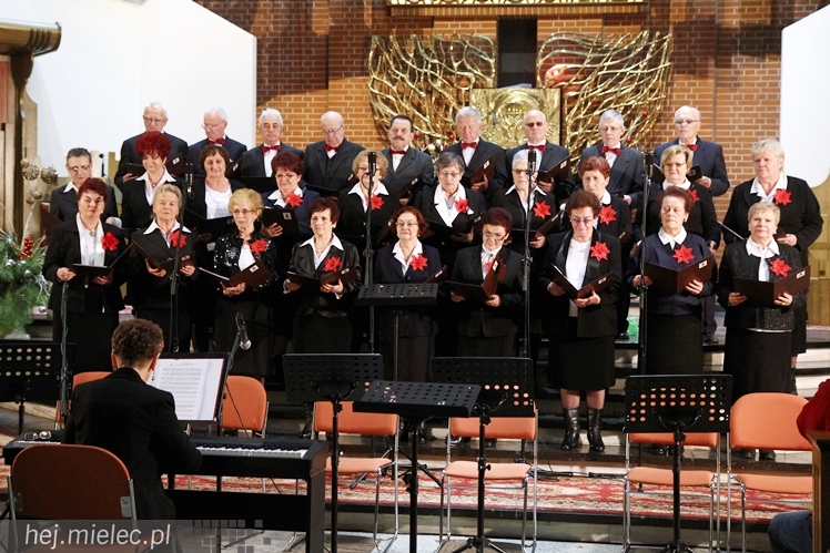 Mieleckie Kolędowanie w kościele MBNP w 2014 roku. W sumie 15 prezentacji