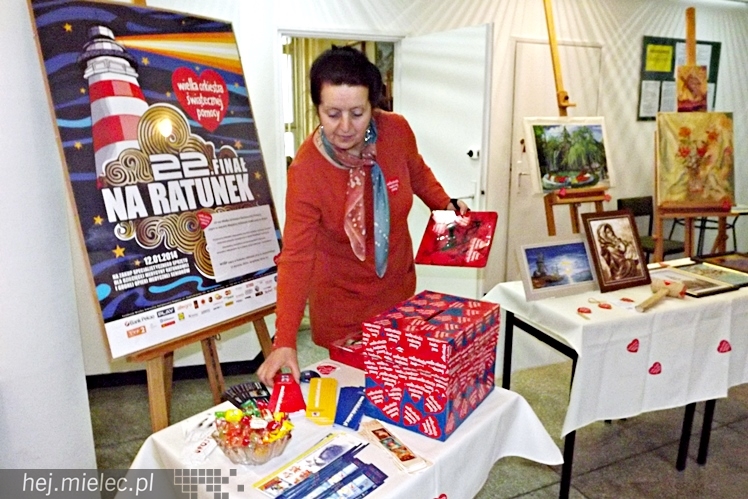 22. Finał WOŚP w Miejskiej Bibliotece Publicznej w Mielcu