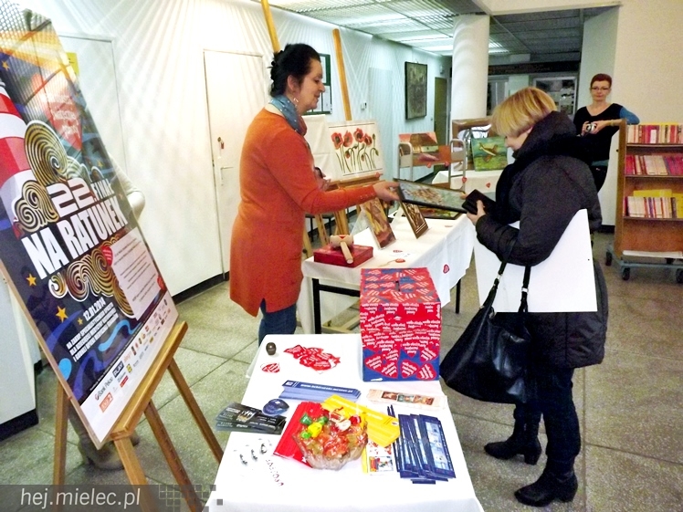 22. Finał WOŚP w Miejskiej Bibliotece Publicznej w Mielcu