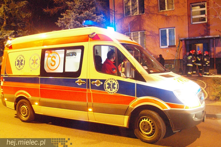 Na Kochanowskiego spaliła się piwnica w bloku mieszkalnym