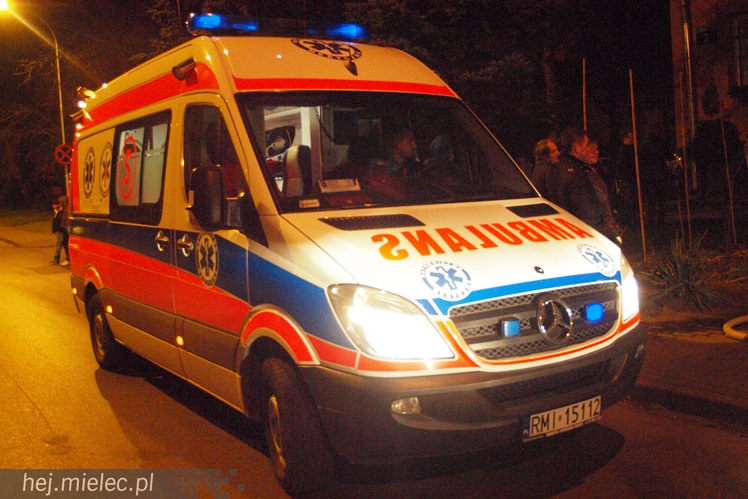 Na Kochanowskiego spaliła się piwnica w bloku mieszkalnym