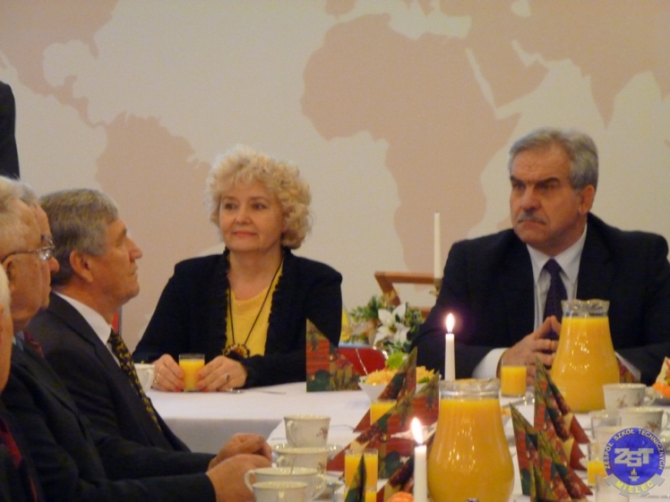 Noworoczne spotkanie z emerytowanymi pracownikami ZST