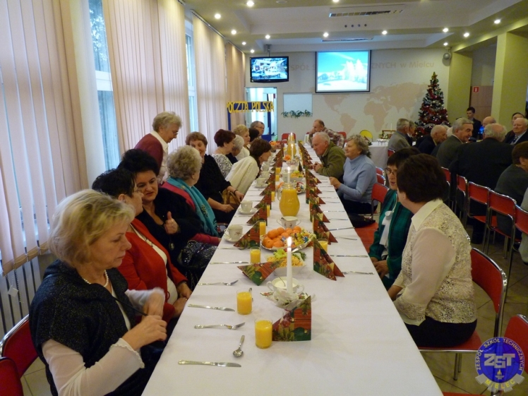 Noworoczne spotkanie z emerytowanymi pracownikami ZST