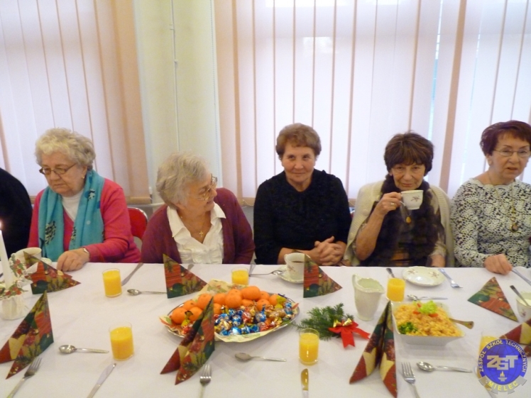 Noworoczne spotkanie z emerytowanymi pracownikami ZST