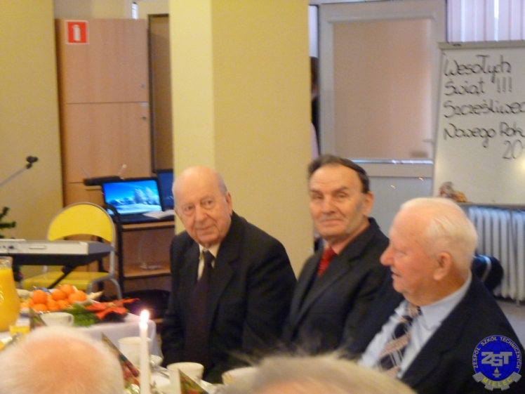 Noworoczne spotkanie z emerytowanymi pracownikami ZST