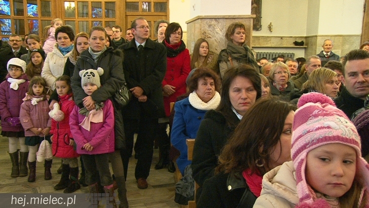 Misterium Bożonarodzeniowe w parafii św. Wojciecha w Trześni