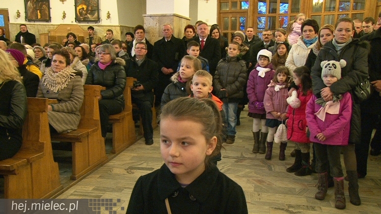 Misterium Bożonarodzeniowe w parafii św. Wojciecha w Trześni