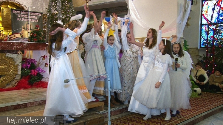 Misterium Bożonarodzeniowe w parafii św. Wojciecha w Trześni