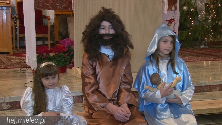 Misterium Bożonarodzeniowe w parafii św. Wojciecha w Trześni