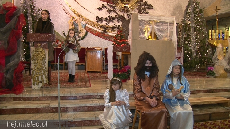 Misterium Bożonarodzeniowe w parafii św. Wojciecha w Trześni