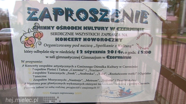 Koncert Noworoczny ?Spotkanie z Kulturą? w Czerminie