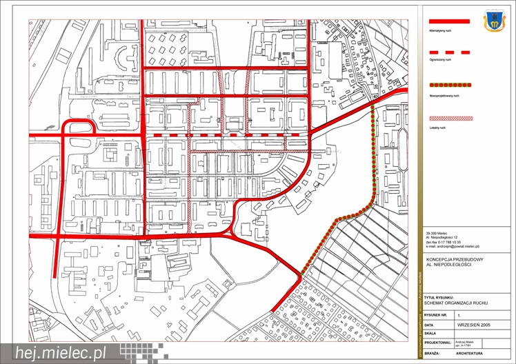 Plany rewitalizacji centrum Mielca z 2005 roku