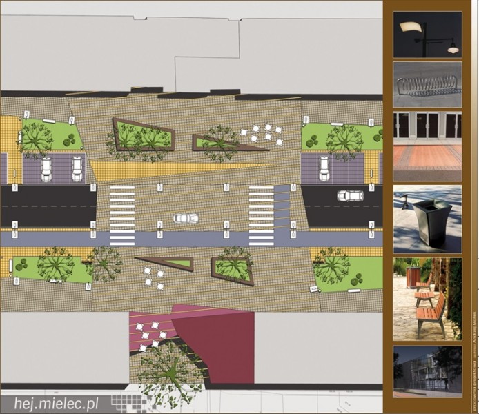 Plany rewitalizacji centrum Mielca z 2005 roku