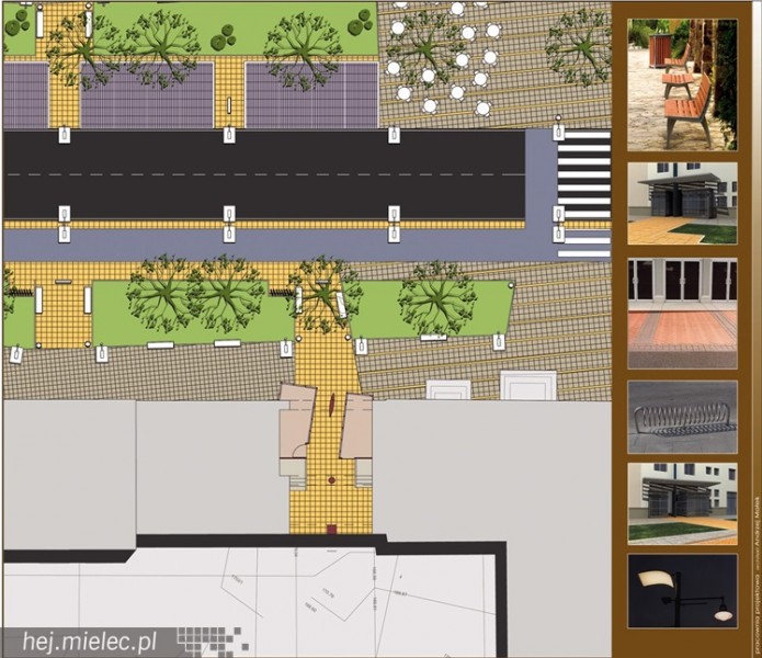 Plany rewitalizacji centrum Mielca z 2005 roku