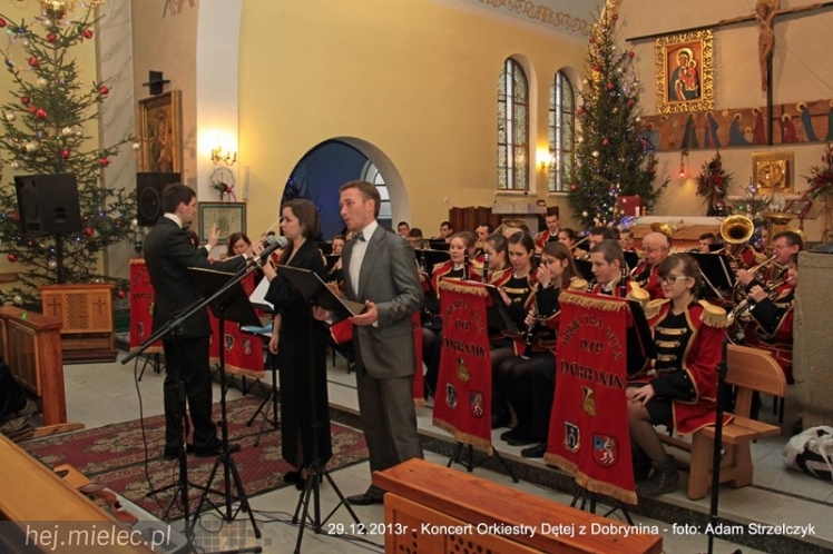 Pracowity początek roku 2014 Orkiestry Dętej z Dobrynina