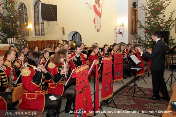 Pracowity początek roku 2014 Orkiestry Dętej z Dobrynina